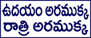 Telugu Prescription Stickers — S.No. 26 prescription stickers for doctors and pharmacies, 25 mm × 13 mm