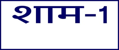 Hindi Prescription Stickers — S.No. 44 prescription stickers for doctors and pharmacies, 25 mm × 13 mm