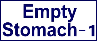 English Prescription Stickers — S.No. 81 prescription stickers for doctors and pharmacies, 25 mm × 13 mm