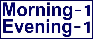 English Prescription Stickers — S.No. 86 prescription stickers for doctors and pharmacies, 25 mm × 13 mm